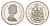 Канада 50 центов 1987 Елизавета II (1952-2022), герб KM 75.3 никель PROOF 603-412
