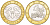 Монако 10 франков 1989 Ренье III (1949-2005) KM 163 биметалл 4513-925