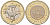 Япония 500 йен 2010 Yr. 22, серия 47 префектур Японии - Фукуи Y 163 биметалл UNC 106-1043
