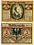 Германия, Бад-Нойенар 2 марки 1922 1 марта 1922 - 31 декабря 1922, нотгельд, REIHE 2, земля Рейнланд-Пфальц Grabowski 938.2a  бумага 7221-7-1-1