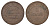 Эльберфельд 1 бродмарке (жетон на 1 буханку хлеба) 1816 медь 1528-541