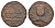 Артукиды, Мардин дирхам 1184-1201 SH 580-597, Хусам ад-дин Йулук Арслан (1184–1204) SS 33 медь 633-1532