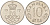 ДАНИЯ 10 ЭРЕ 1977 S; B, МАРГРЕТЕ II (1972-) KM 860.1 медно-никель 4564-1233