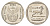 ЮАР 1 ранд 2003 KM 332 медь плакированная никелем 4627-411