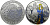 Франция 1 1/2 евро 2002 серия сказки, Золушка, эмаль KM 1841 серебро PROOF 1068-10-42