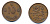 Финляндия 10 пенни 1935 республика (1918-1962) KM 24 медь 51-5433