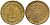 ГЕРМАНИЯ 1 ПФЕННИГ 1876 D, СТАРОГЕРБОВКА KM 1, J. 1 медь 4396-251