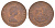 Джерси 2 пенса 1983 Елизавета II (1952-2022), Сент-Хелиер KM 55 бронза    4660-215