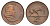 ЮАР 2 цента 1965 Ян ван Рибек (1619-1677), Suid Africa, легенда на африкаанс, антилопа KM 66.2 бронза 4177-216