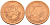 Финляндия 2 евроцента 1999  KM 99 сталь плакированная медью  UNC  4160-342
