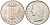 БЕЛЬГИЯ 1 ФРАНК 1970 BELGIE KM 143.1 медно-никель 68-527