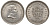 Уругвай 25 сентесимо 1960 KM 40 медно-никель 4169-1045