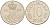 ДАНИЯ 10 ЭРЕ 1974 S; B, МАРГРЕТЕ II (1972-) KM 860.1 медно-никель 4387-1165