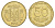 Украина 50 копеек 2007 KM 3.3b алюминиевая бронза aUNC 4633-547