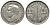 Австралия 3 пенса 1951 m, Георг VI (1937-1952), без букв KM 44 серебро 71-351