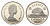 Канада 5 центов 1985 Елизавета II (1952-2022), бобр KM 60.2a никель PROOF 413-3242