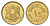 Египет 10 миллим 1973 KM 435 латунь UNC 4659-1044