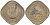 Индия 1/2 анна 1954 KM 2.2 медно-никель UNC 33-1211