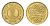 Гайана 1 цент 1967 Республика KM 31 никель латунь UNC 4659-515