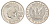 Греция 20 драхм 1973 год-тип KM 112 медно-никель UNC 4670-344