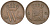 Нидерланды 1 цент 1828 B, Виллем I (1815-1840) KM 47 медь 4181-926