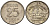 Швеция 25 эре 1954 TS, Густав VI Адольф (1950-1973) KM 824 серебро 4147-1037