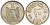 Египет 10 пиастров 1960 AH 1380, орел с щитом на груди KM 398 серебро 4525-427