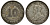 Стрейтс-Сетлментс 10 центов 1927 Георг V (1910-1936) КМ 29b серебро 53-612