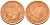 Финляндия 2 евроцента 1999  KM 99 сталь плакированная медью  UNC  4160-325