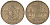 Франция 10 франков 1984 тип Матье KM 940, Le Franc 365.23-24 никель латунь 4123-625