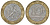Франция 10 франков 1989 тип гений Бастилии KM 964.1, Le Franc 375.3 биметалл 45-541