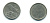Норвегия 25 эре 1966 Улаф V (1958-1991), синица KM 407 медно-никель 4364-947