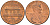США 1 ЦЕНТ 1985 D, ЛИНКОЛЬН KM 201b цинк плакированный медью UNC 188-232