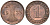 Германия 1 рейхспфенниг 1935 G KM 37, J. 313, Weege 2 бронза 46-817
