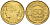 ФРАНЦИЯ 50 САНТИМОВ 1932 ТИП MORLON, OPEN 9, С ЯГОДОЙ KM 894.1, LE FRANC 192.7 алюминиевая бронза 44-666