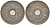 ФРАНЦИЯ 25 САНТИМОВ 1925 KM 867а медно-никель 4402-826