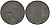 Бельгия 1 франк 1945 Belgie - Belgique, Леопольд III (1934-1947), германская оккупация, Вторая мировая война KM 128 цинк 4161-612