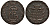 Россия, Сибирские монеты полушка 1773 КМ (Сузунский монетный двор), Екатерина II (1762-1796) Биткин 1220 R1 медь 633-1525