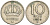 Швеция 10 эре 1950 Густав VI Адольф (1950-1973) KM 823 серебро 4564-742