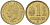Испания 1 песета 1980 (80), Хуан Карлос I (1975-2014), чемпионат мира по футболу 1982 года в Испании KM 816 алюминиевая бронза UNC 4617-1145