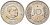 Тонга 10 сенити 1974 король Тауфа’ахау Тупоу IV (1965-2006) KM 30 медно-никель UNC 4619-1147