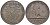 БЕЛЬГИЯ 2 САНТИМА 1863 BELGES KM 4.2 медь 110-541