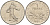 Франция 1 франк 1971 сеятель KM 925.1 никель    4153-441