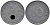 ГЕРМАНИЯ 10 РЕЙХСПФЕННИГОВ 1944 A KM 101, J. 371 цинк 4401-523