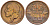 БЕЛЬГИЯ 20 САНТИМОВ 1959 BELGIQUE KM 146 бронза 4528-919