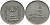 Израиль 1/2 лиры 1964 JE 5724 KM 36.1 медно-никель 98-254