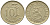 ФИНЛЯНДИЯ 10 МАРОК 1953 Н KM 38 алюминиевая бронза 100-1013