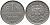 ФРГ 1 МАРКА 1958 J KM 110, J. 385 медно-никель 113-146