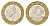 Франция 10 франков 1989 тип гений Бастилии KM 964.1, Le Franc 375.3 биметалл 4704-457