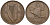 Ирландия 1 пенни 1928 курица с цыплятами KM 3 бронза 221-225